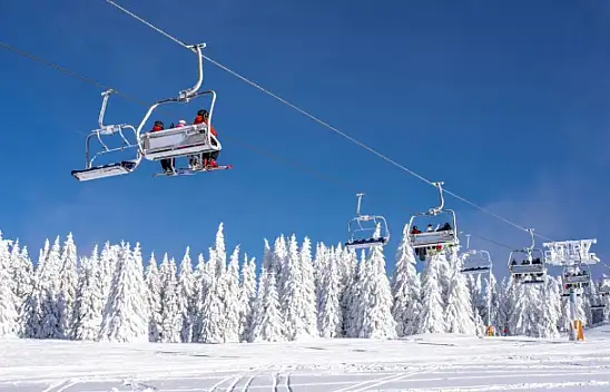 Ilgaz'da Kar Kalınlığı 15 Santimetreyi Buldu