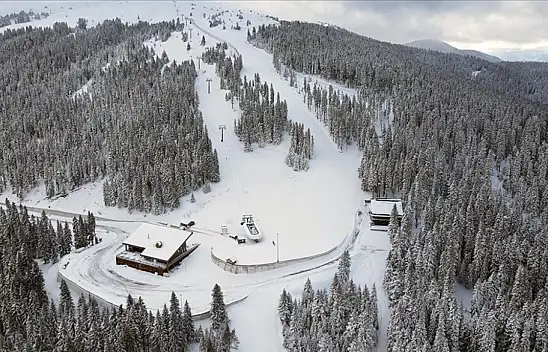 Ilgaz'da Kar Kalınlığı Yükseldi