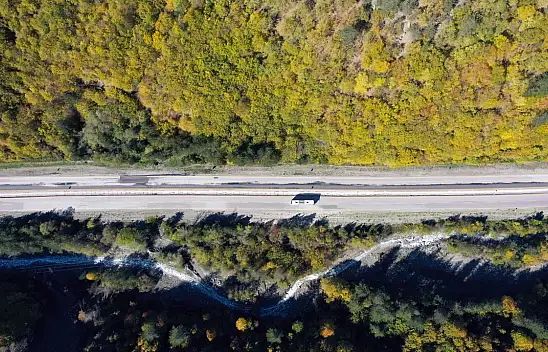 Ilgaz'da Kış Ve Sonbahar Aynı Anda Yaşanıyor