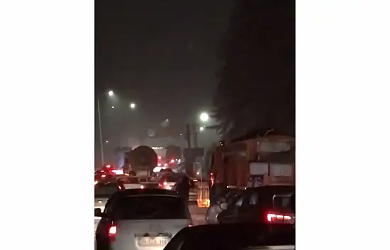Ilgaz Dağı'nda Kar Nedeniyle Tünel Ulaşıma Kapandı, Araçlar Yolda Kaldı