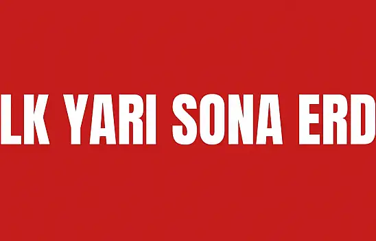 İlk yarı sonucu: Etimesgut Belediyespor 1-1 GMG Kastamonuspor