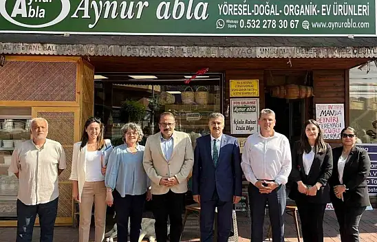 İnceciköz'e Manda Yoğurdu İkram Ettiler