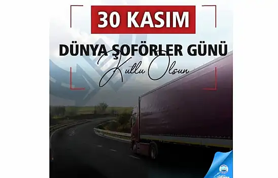 İnebolu Belediyesi'nden 30 Kasım Dünya Şoförler Günü Mesajı
