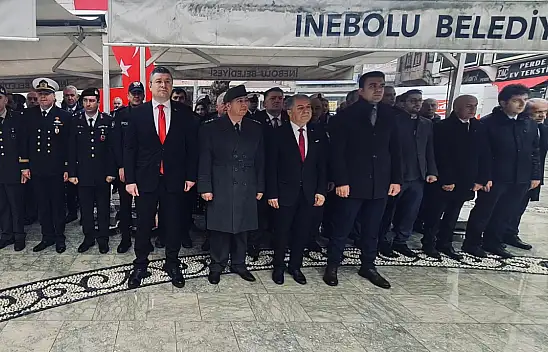 İnebolu'da Çanakkale Zaferi Kutlandı