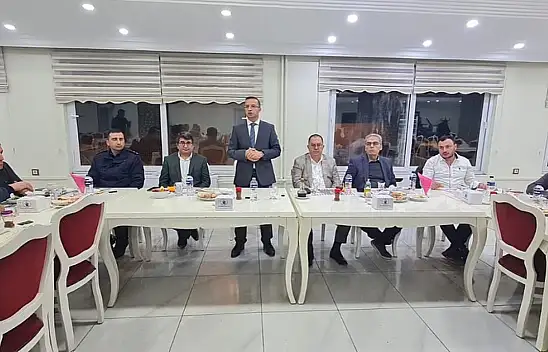 İnebolu Özel İdare Müdürü'ne Veda Yemeği