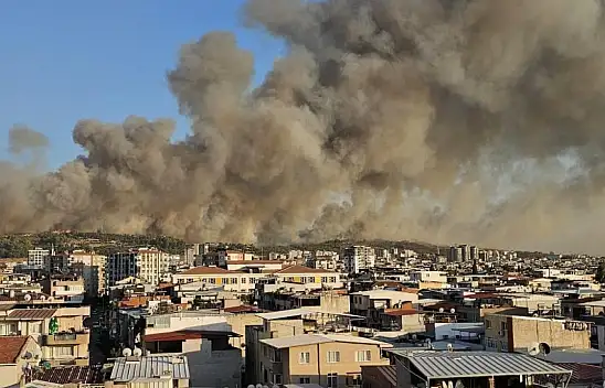 İzmir Buca'da Orman Yangını