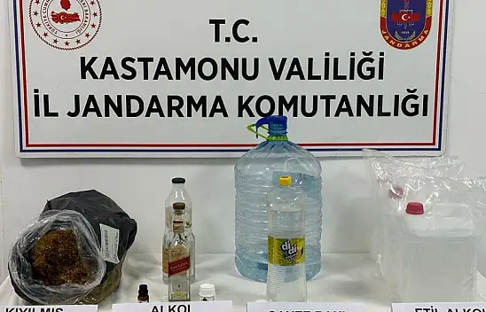 Kaçak Alkol Ele Geçirildi