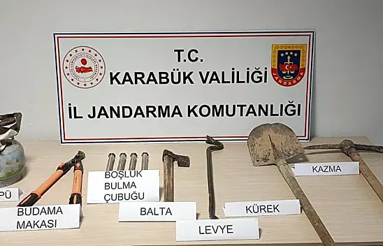 Kaçak Kazıya Suçüstü Yapıldı