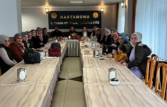 Kadın Çiftçilere Sertifika Töreni Düzenlendi
