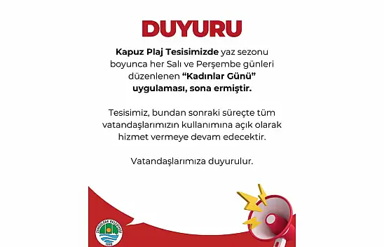 Kadınlar Günü Uygulaması Sona Erdi