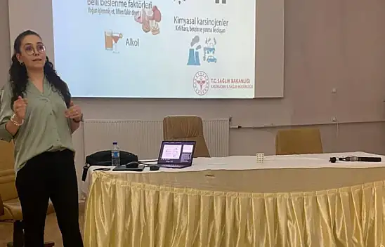 Kanser Bilgilendirme Eğitimlerine Devam