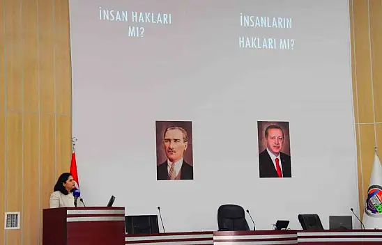 Karabük'te 'İnsan Hakları' Konferansı Verildi