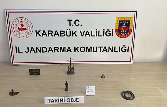 Karabük'te Tarihi Eser Operasyonu