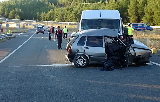Karabük'te Trafik Kazası: 1 Ölü, 1 Yaralı