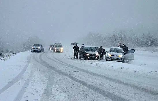 Karabük'te Yoğun Kar Yağışı