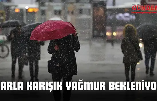 Karla Karışık Yağmur Bekleniyor