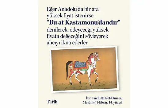 Kastamonu Atlarının Ünü Yüzyıllardır Dilden Dile Yayılıyor!