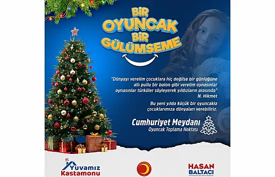 Kastamonu Belediyesi'nden Oyuncak Kampanyası