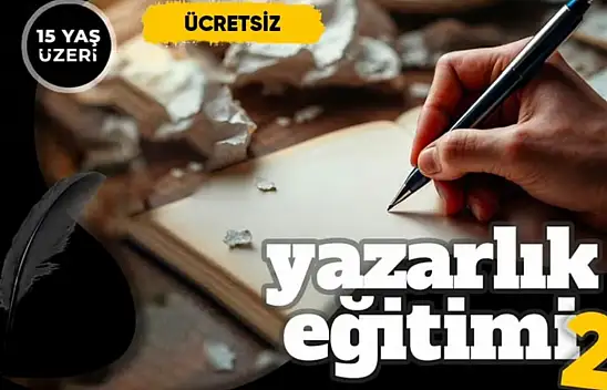Kastamonu Belediyesi'nden Ücretsiz Yazarlık Eğitimi