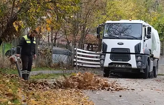 Kastamonu Belediyesi Temizlik Çalışmalarını Sürdürüyor
