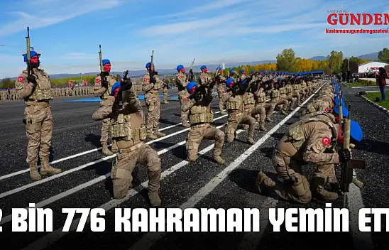 Kastamonu'da 2 Bin 776 Kahraman Yemin Etti