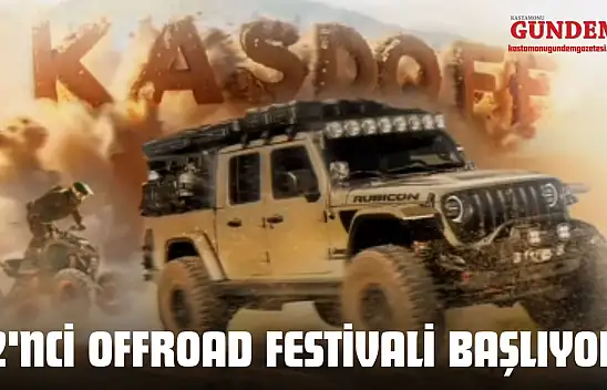 Kastamonu'da 2'nci Offroad, Kamp ve Karavan Festivali Başlıyor