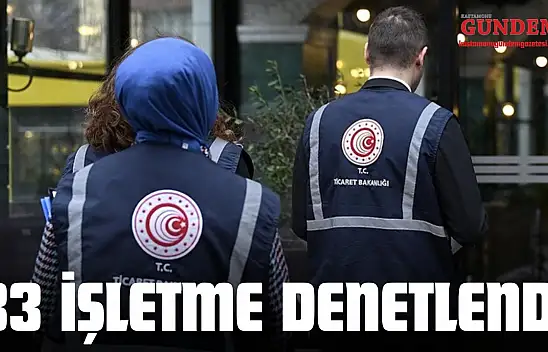 Kastamonu'da 83 İşletme Denetlendi!