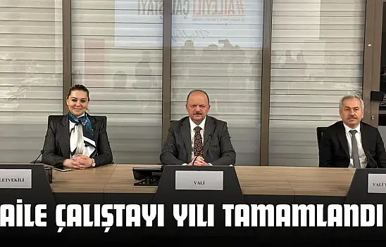 Kastamonu'da Aile Çalıştayı Yılı Tamamlandı