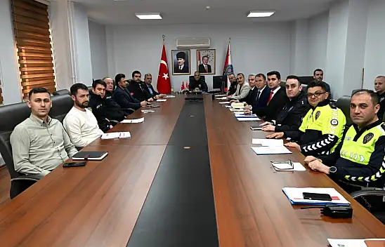 Kastamonu'da Bayram Öncesi Güvenlik Toplantısı Yapıldı