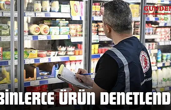Kastamonu'da Binlerce Ürün Denetlendi