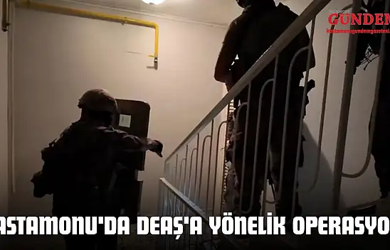 Kastamonu'da DEAŞ'a Yönelik Operasyon: 161 Şüpheli Yakalandı