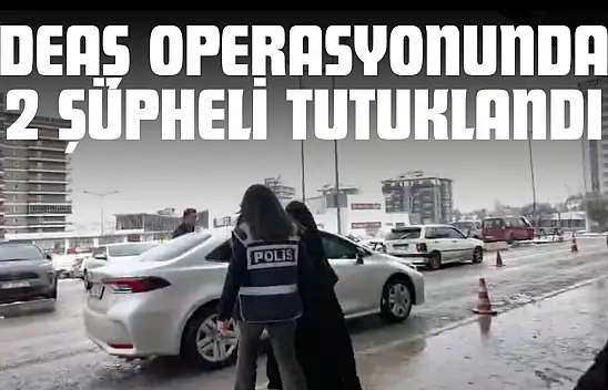 Kastamonu'da DEAŞ Operasyonunda 2 Şüpheli Tutuklandı