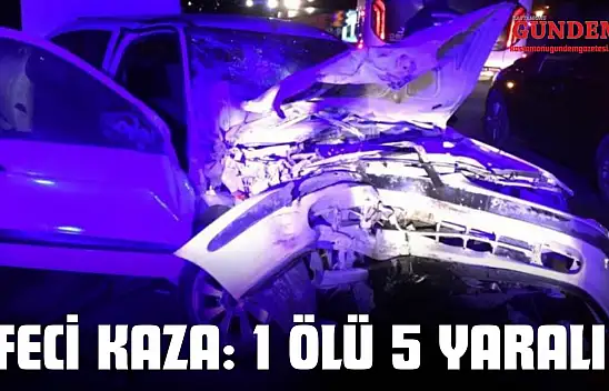 Kastamonu'da Feci Kaza: 1 Ölü 5 Yaralı