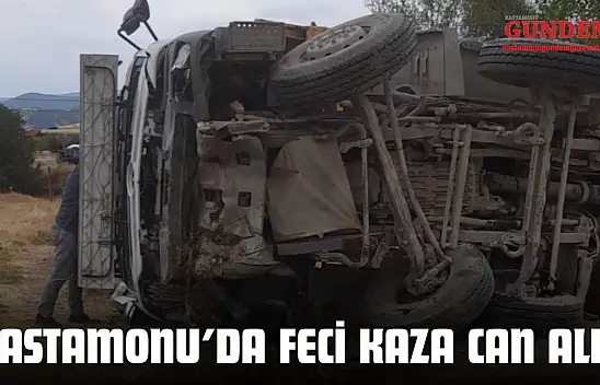 Kastamonu'da Feci Kaza Can Aldı