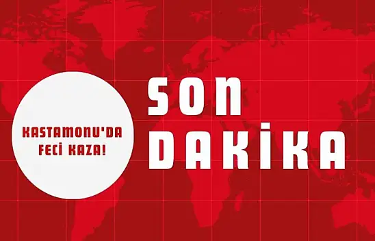 Kastamonu'da Feci Kaza!