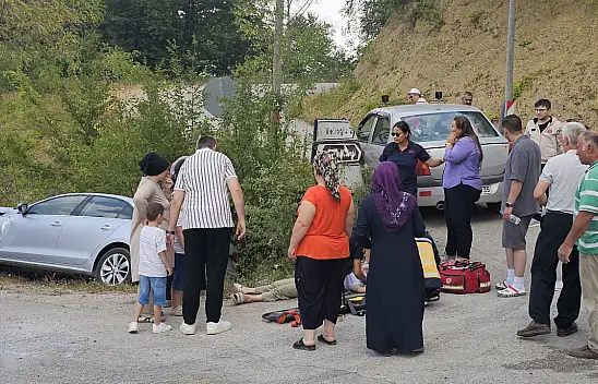 Kastamonu'da İki Otomobil Çarpıştı: 2 Yaralı