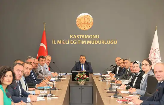 Kastamonu'da İlçe Milli Eğitim Müdürleri Kurulu Toplantısı Yapıldı