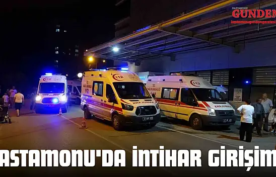 Kastamonu'da İntihar Girişimi!