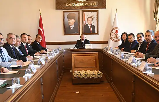 Kastamonu'da İstihdam ve Eğitim Toplantısı Yapıldı