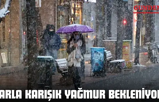 Kastamonu'da Karla Karışık Yağmur Bekleniyor!