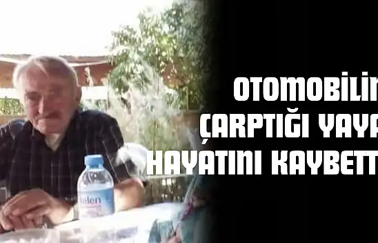 Kastamonu'da Otomobilin Çarptığı Yaya Hayatını Kaybetti
