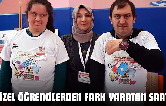 Kastamonu'da Özel Öğrencilerden Fark Yaratan Saat