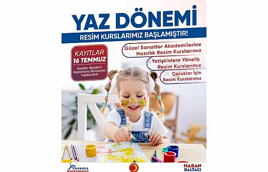 Kastamonu'da Resim Kursları Düzenlenecek