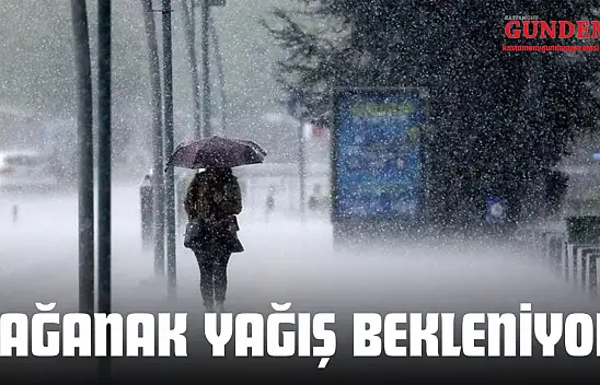 Kastamonu'da Sağanak Yağış Bekleniyor