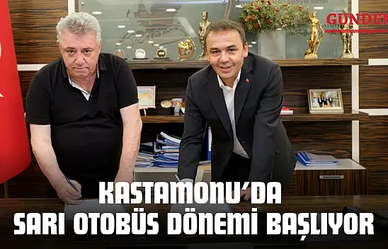 Kastamonu'da Sarı Otobüs Dönemi Başlıyor