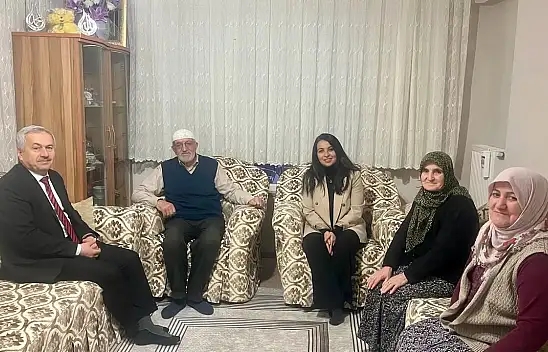 Kastamonu'da Şehit Ailesine Vefa Ziyareti
