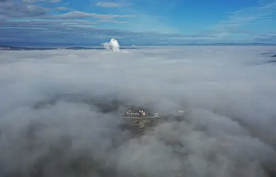 Kastamonu'da Sis Dronla Görüntülendi