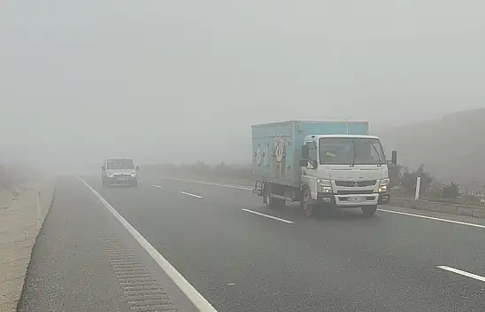 Kastamonu'da Sis Ulaşımı Olumsuz Etkiliyor
