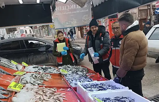 Kastamonu'da Su Ürünlerine Yönelik Denetimler Sürdürüldü