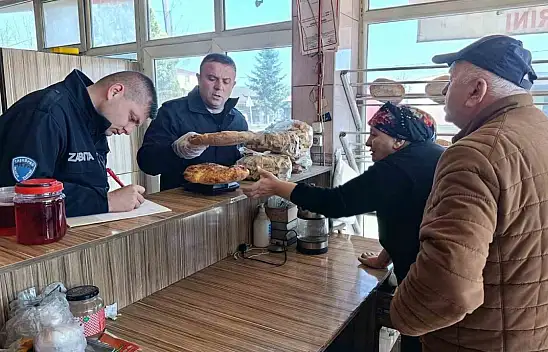 Kastamonu'da Unlu Mamullerde Gramaj Ve Hijyen Kontrolü Yapıldı